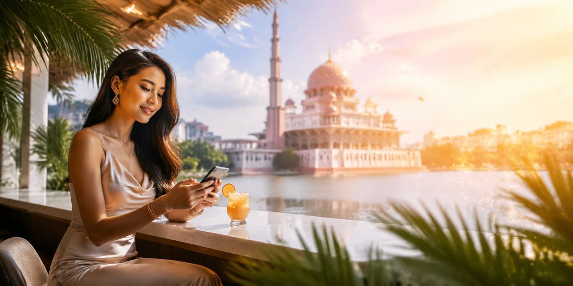 Pengguna Putrajaya melakukan deposit untuk akaun pertaruhan sukan dengan mudah melalui telefon